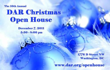 10th Annual DAR Christmas Open House (2011)