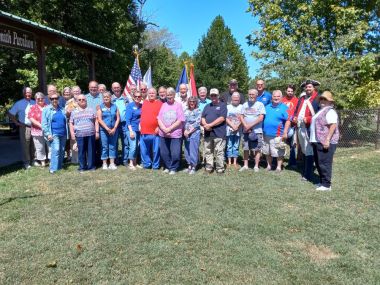 Members pose together on 2024 DAR Day of Service