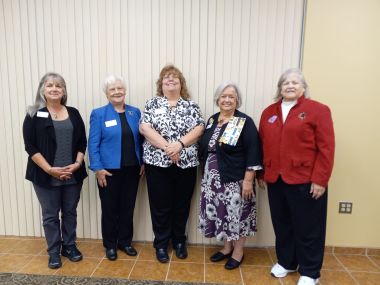Members pose together on 2024 DAR Day of Service