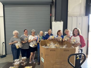 Members pose together on 2024 DAR Day of Service