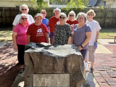 Members pose together on 2024 DAR Day of Service