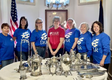 Members pose together on 2024 DAR Day of Service