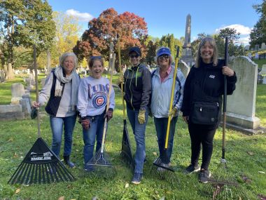 Members pose together on 2024 DAR Day of Service