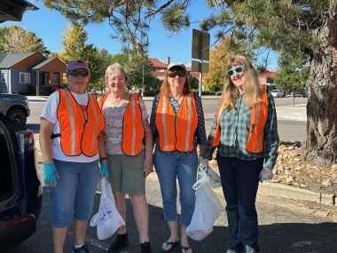 Members pose together on 2024 DAR Day of Service