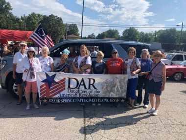 Members pose together on 2024 DAR Day of Service