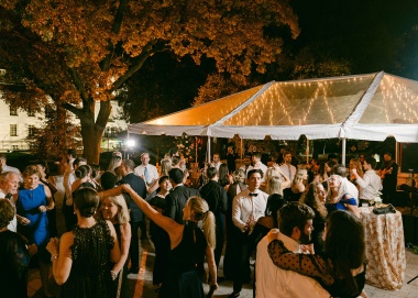 October Tent Wedding 