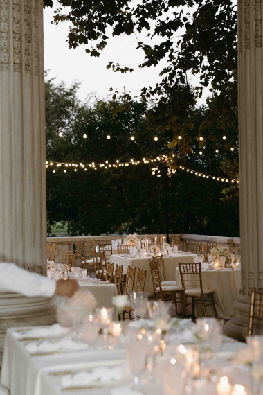 September Al Fresco Wedding