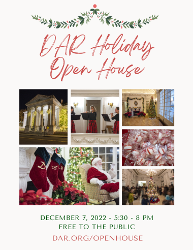 19th Annual DAR Christmas Open House (2022)