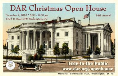 14th Annual DAR Christmas Open House (2015)