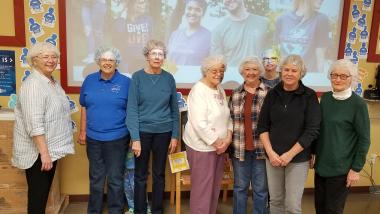 The Keewaydin Chapter helped to pack 122 boxes of food for the charity, Feed My Starving Children. 