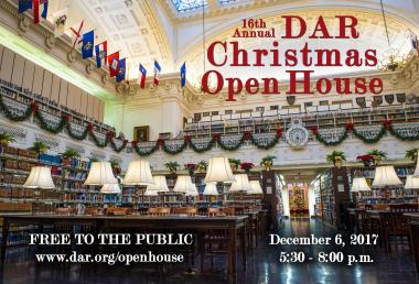 16th Annual DAR Christmas Open House (2017)