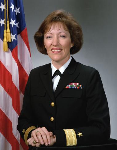 Marsha Johnson Evans is a retired Rear Admiral of the U.S. Navy. Marsha served for almost 30 years in the Navy, during which she became the first female surface assignments officer in the Bureau of Naval Personnel and served as senior Navy social aide to the President of the United States. She was also executive officer of Recruit Training Command at Naval Training Center San Diego, the chief of staff at Naval Base San Francisco, and became the first woman to command a U.S. naval station in 1990 at the Nava